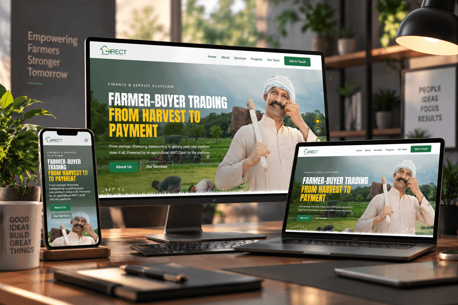 DirectFarmer project screenshot